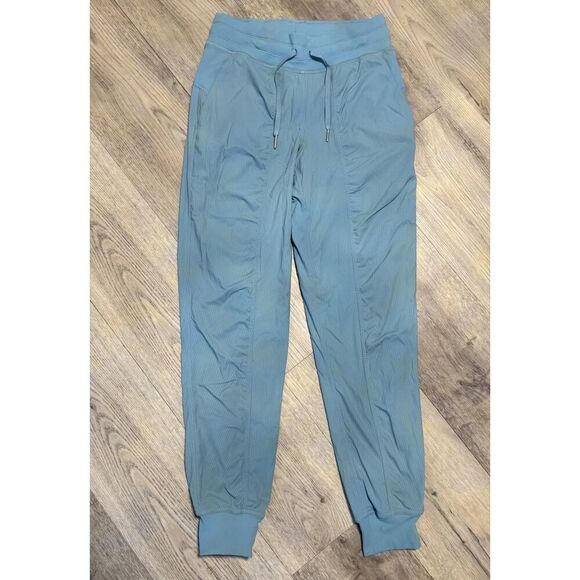LULULEMON Dance Studio Mid-Rise Pant Regular Size 4 Blue Lux - Picture 3 of 9